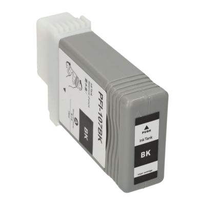Huismerk Canon PFI-107BK Inktcartridge Zwart