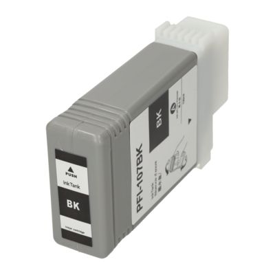 Huismerk Canon PFI-107BK Inktcartridge Zwart