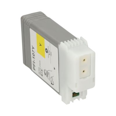 Huismerk Canon PFI-107Y Inktcartridge Geel