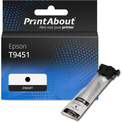 Huismerk Epson T9451 Inktcartridge Zwart Hoge capaciteit