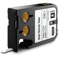 Dymo 1868809 Labeltape Zwart op Wit (6 mm)