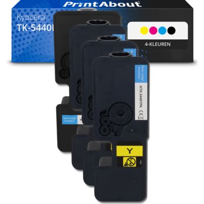 Huismerk Kyocera TK-5440K/C/M/Y Toner 4-kleuren Multipack Hoge capaciteit
