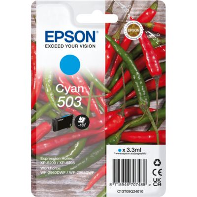 Epson 503 (C13T09Q24010) Inktcartridge Cyaan