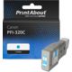 Huismerk Canon PFI-320C Inktcartridge Cyaan Hoge capaciteit