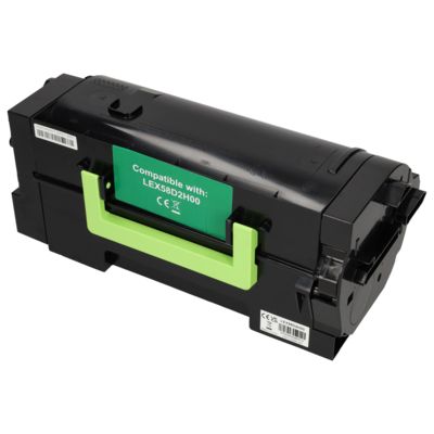 Huismerk Lexmark 58D2H00 Toner Zwart Hoge capaciteit