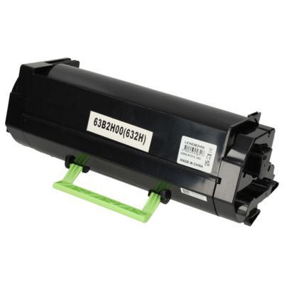 Huismerk Lexmark 63B2H00 Toner Zwart Hoge capaciteit
