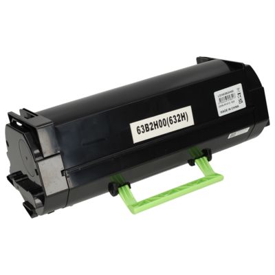 Huismerk Lexmark 63B2H00 Toner Zwart Hoge capaciteit