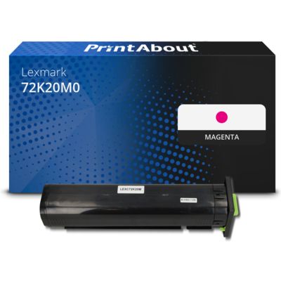 Huismerk Lexmark 72K20M0 Toner Magenta