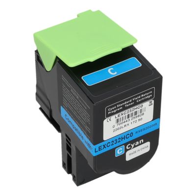 Huismerk Lexmark C232HC0 Toner Cyaan Hoge capaciteit