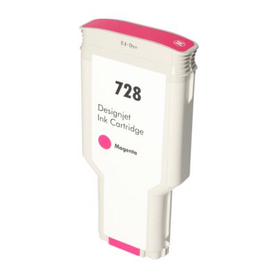 Huismerk HP F9J66A (728) Inktcartridge Magenta Extra hoge capaciteit