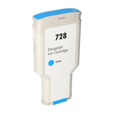 Huismerk HP F9J67A (728) Inktcartridge Cyaan Extra hoge capaciteit