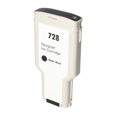 Huismerk HP F9J68A (728) Inktcartridge Mat-zwart Extra hoge capaciteit
