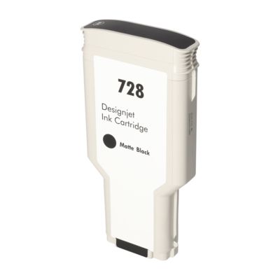 Huismerk HP F9J68A (728) Inktcartridge Mat-zwart Extra hoge capaciteit