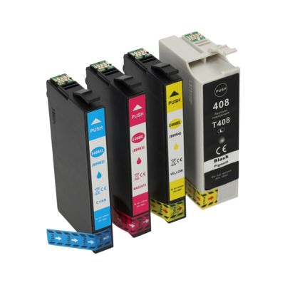Huismerk Epson 408L (C13T09K41/42/43/44010) Inktcartridge 4-kleuren Multipack Hoge capaciteit