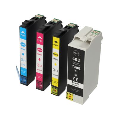 Huismerk Epson 408L (C13T09K41/42/43/44010) Inktcartridge 4-kleuren Multipack Hoge capaciteit