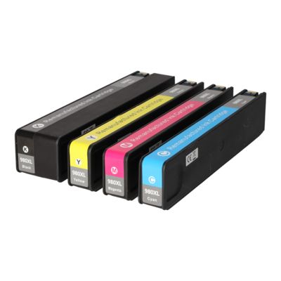 Huismerk HP 981X (L0R09/10/11/12A) Inktcartridge 4-kleuren Multipack Hoge capaciteit
