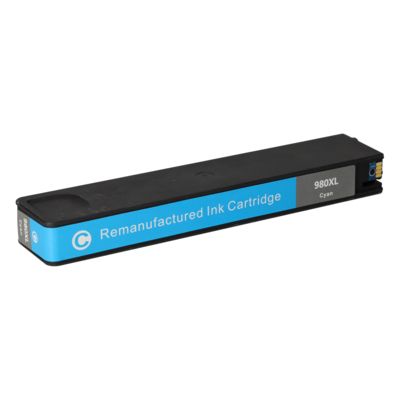 Huismerk HP 980 (D8J07A) Inktcartridge Cyaan