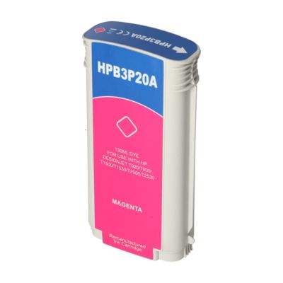 Huismerk HP 727 (B3P20A) Inktcartridge Magenta Hoge capaciteit