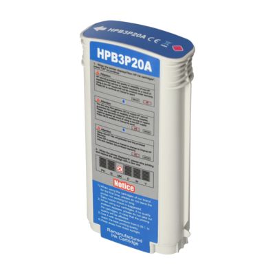 Huismerk HP 727 (B3P20A) Inktcartridge Magenta Hoge capaciteit