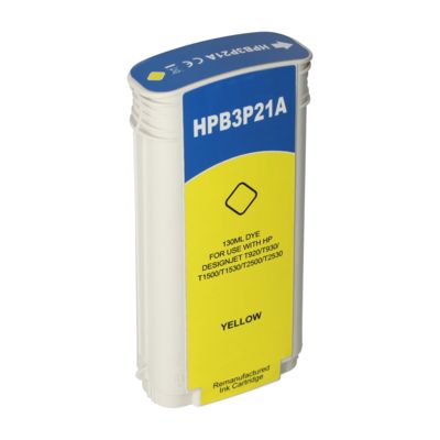 Huismerk HP 727 (B3P21A) Inktcartridge Geel Hoge capaciteit