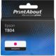 Huismerk Epson T804 (C13T804300) Inktcartridge Magenta