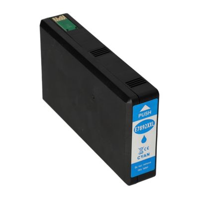 Huismerk Epson T7892 Inktcartridge Cyaan