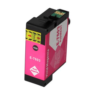 Huismerk Epson T7603 Inktcartridge Vivid magenta