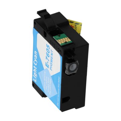 Huismerk Epson T7605 Inktcartridge Licht-cyaan