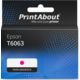 Huismerk Epson T6063 Inktcartridge Vivid magenta Hoge capaciteit