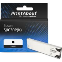 Huismerk Epson SJIC30P(K) Inktcartridge Zwart