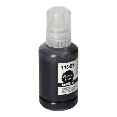 Huismerk Epson 113 (C13T06B140) Inktcartridge Zwart