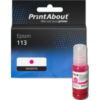 Huismerk Epson 113 (C13T06B340) Inktcartridge Magenta