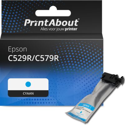 Huismerk Epson C529R/C579R  (T01C200) Inktcartridge Cyaan Hoge capaciteit