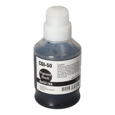 Huismerk Canon GI-50PGBK Inktcartridge Zwart Hoge capaciteit