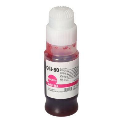 Huismerk Canon GI-50M Inktcartridge Magenta Hoge capaciteit