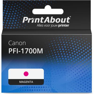 Huismerk Canon PFI-1700M Inktcartridge Magenta
