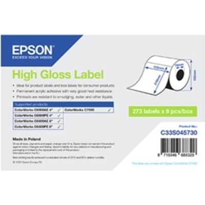 Epson C33S045730 Etiket Wit