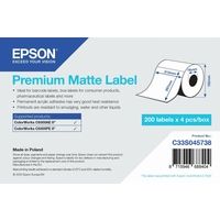 Epson C33S045738 Etiket Wit