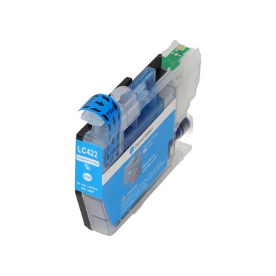 PrintAbout Huismerk vervangt Brother LC-422C Inktcartridge Cyaan