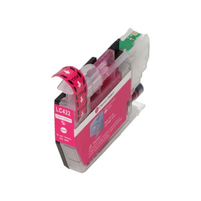 PrintAbout Huismerk vervangt Brother LC-422M Inktcartridge Magenta