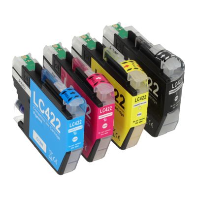Huismerk Brother LC-422VAL Inktcartridge 4-kleuren Multipack