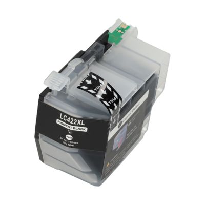 PrintAbout Huismerk vervangt Brother LC-422XLBK Inktcartridge Zwart Hoge capaciteit