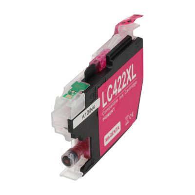Huismerk Brother LC-422XLM Inktcartridge Magenta Hoge capaciteit