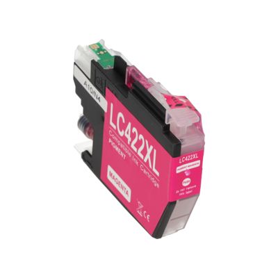 Huismerk Brother LC-422XLM Inktcartridge Magenta Hoge capaciteit