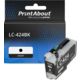PrintAbout Huismerk vervangt Brother LC-424BK Inktcartridge Zwart