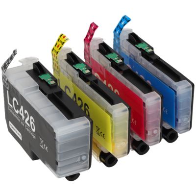 PrintAbout Huismerk vervangt Brother LC-424VAL Inktcartridge 4-kleuren Multipack