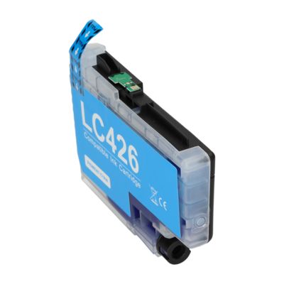 PrintAbout Huismerk vervangt Brother LC-426C Inktcartridge Cyaan