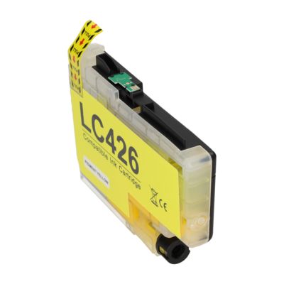 Huismerk Brother LC-426Y Inktcartridge Geel