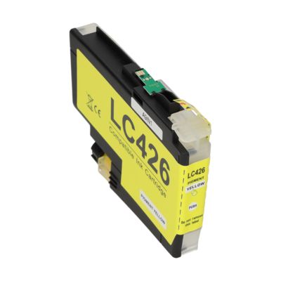 Huismerk Brother LC-426Y Inktcartridge Geel