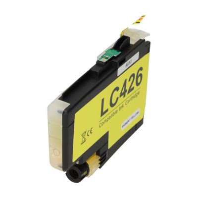 Huismerk Brother LC-426Y Inktcartridge Geel
